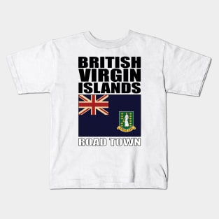 Flag of British Virgin Islands Kids T-Shirt